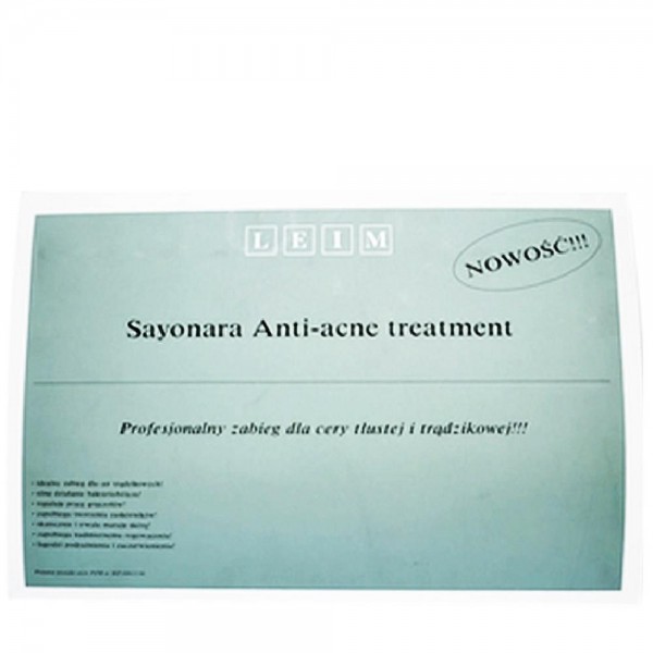 Zestaw Leim Sayonara Anti Acne Kit