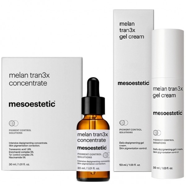 Zestaw Mesoestetic Melan tran3x...