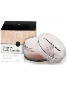 Puder mineralny mocno...